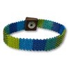 Gugu beaded bracelett with leather and stainless steel button04