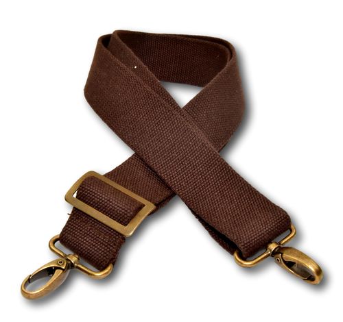 TRUSTED CRAFT DESIGN cotton strap, brown