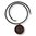 circle of life neclace08, small, black, 47cm