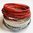 Zulu-Twirl-Spiralarmband in drei Breiten, 01, rot-rot