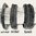 Zulu-twirl-spiralbracelet in three sizes, 03, salmon-grey