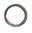 Zulu-Twirl-Spiralarmband in drei Breiten, 06,türkis-rot