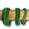 Zulu-Twirl-Spiralarmband in drei Breiten, 14, afrikanischer-sommer