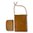 leather shoulder bag for mobile phone & wallet, handsewn01