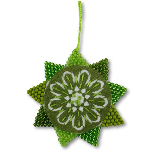 Printed Cotton- and Bead Star20