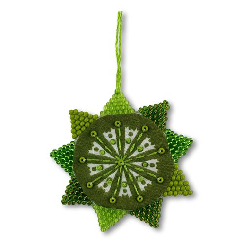 Printed Cotton- and Bead Star24