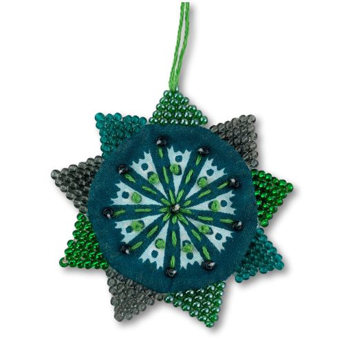Printed Cotton- and Bead Star33