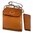 leather shoulder bag for mobile phone & wallet, vegtan leather01