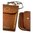 leather shoulder bag for mobile phone & wallet, vegtan leather02
