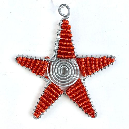 wire- and glass bead star03