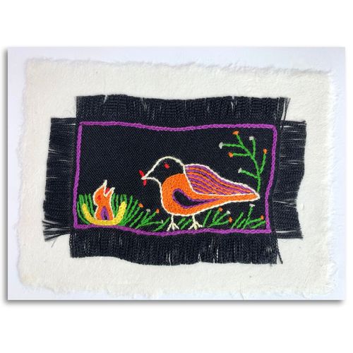 fine embroidered greeting card with envelope01