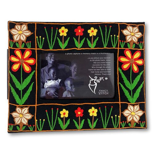 Thungalimpilo picture frame, embroidered, S04