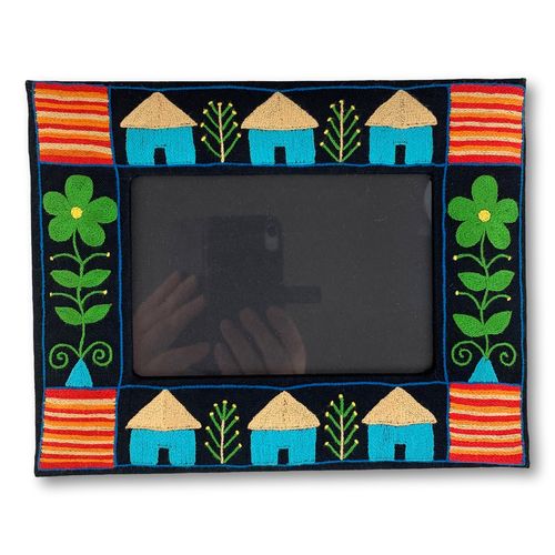 Thungalimpilo picture frame, embroidered, M03