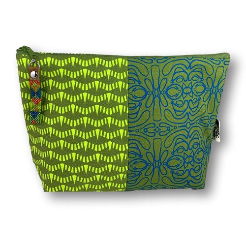 Gugu-Etui, with screen printed cotton fabric,L07