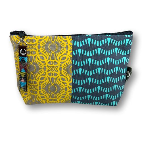 Gugu-Etui, with screen printed cotton fabric,S08