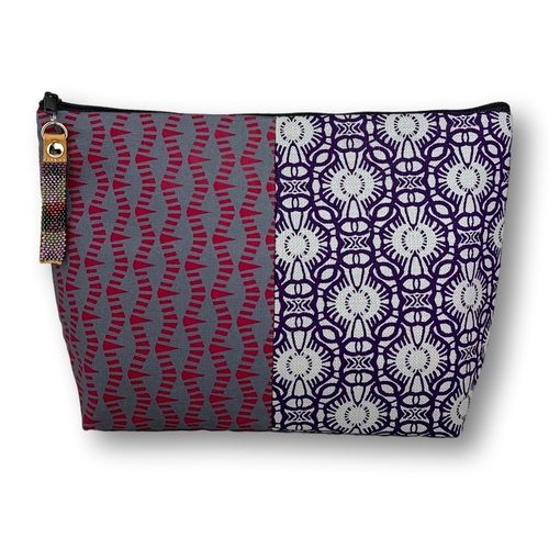Gugu-Etui, with screen printed cotton fabric,L10