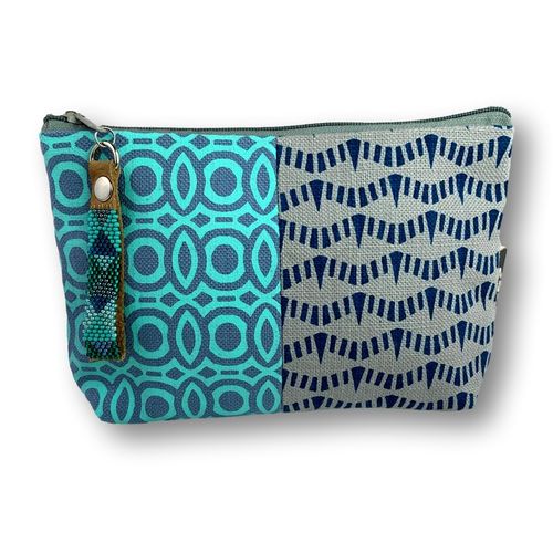 Gugu-Etui, with screen printed cotton fabric,S09