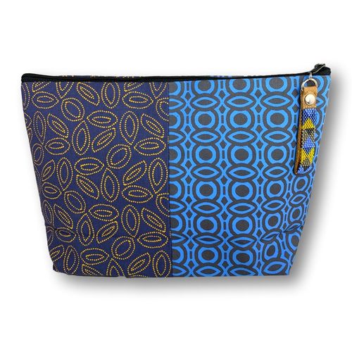 Gugu-Etui, with screen printed cotton fabric,L05