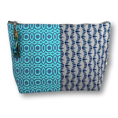 Gugu-Etui, with screen printed cotton fabric,L04