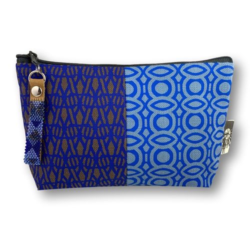 Gugu-Etui, with screen printed cotton fabric,S14
