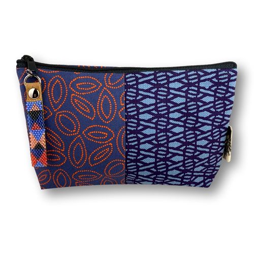 Gugu-Etui, with screen printed cotton fabric,S15