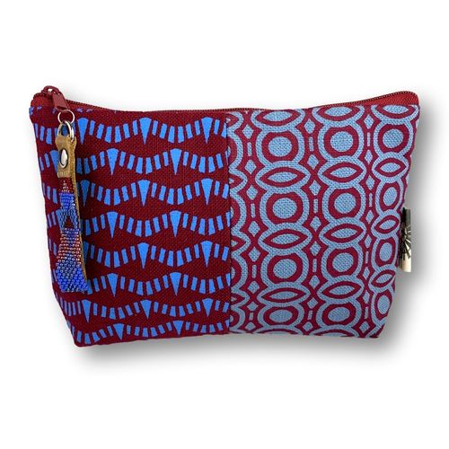 Gugu-Etui, with screen printed cotton fabric,S02