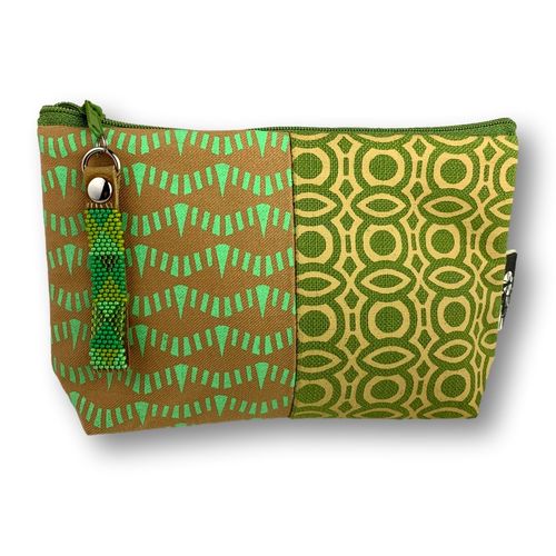 Gugu-Etui, with screen printed cotton fabric,S07