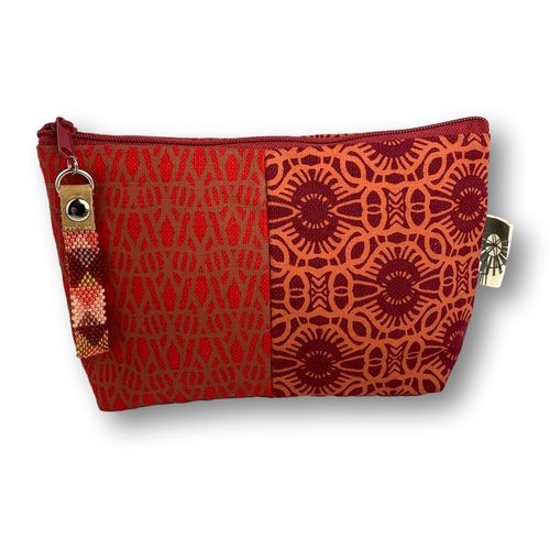 Gugu-Etui, with screen printed cotton fabric,S05