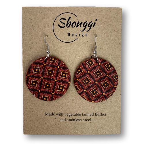 Sbonggi-earring, with stainless steel earhooks24