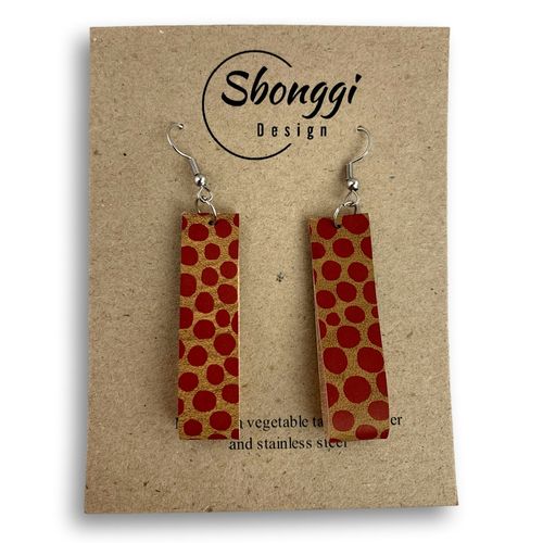 Sbonggi-earring, with stainless steel earhooks33