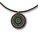 circle of life neclace, small, black, 47cm