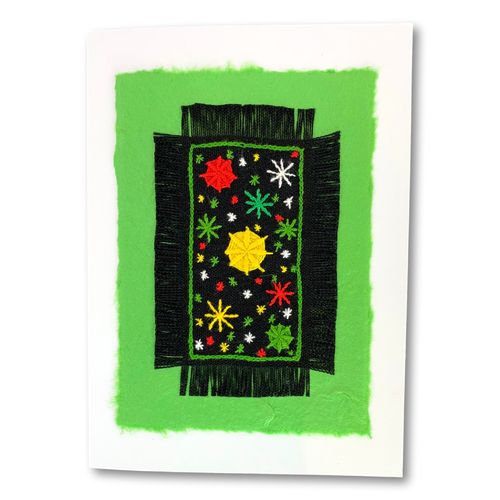 fine embroidered greeting card with envelope18
