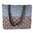 Jozi shopper with hand creenprinted cotton and leather straps23
