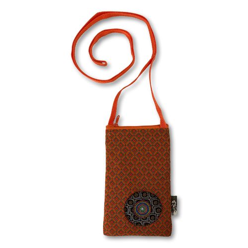 Shweshwe-Cellphone bag with nylon strap11