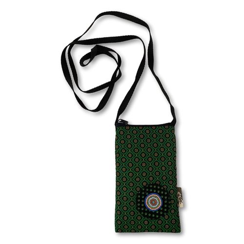 Shweshwe-Cellphone bag with nylon strap16