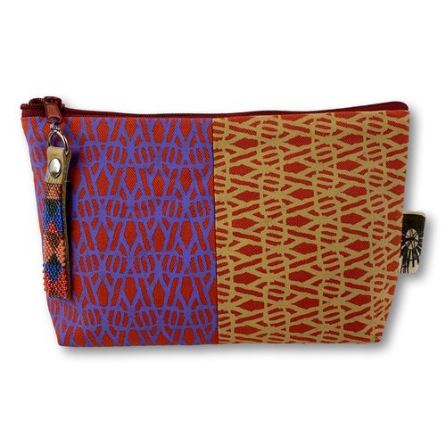 Gugu-Etui, with screen printed cotton fabric,S17